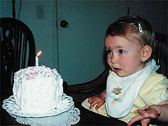 Hannah's official birthday cake