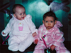 Katie and Hannah 